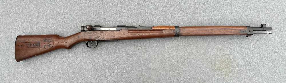 WWII Japanese Type 99 Arisaka Navy Training Rifle Anchor on Receiver -img-0