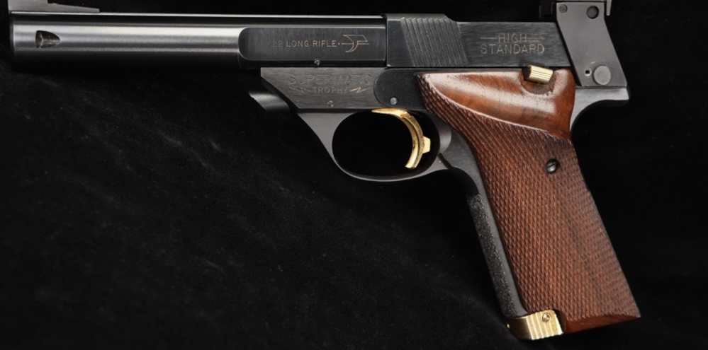 High Standard Supermatic Trophy Hamden 5.5” Barrel 107 Military 22lr C&R -img-11