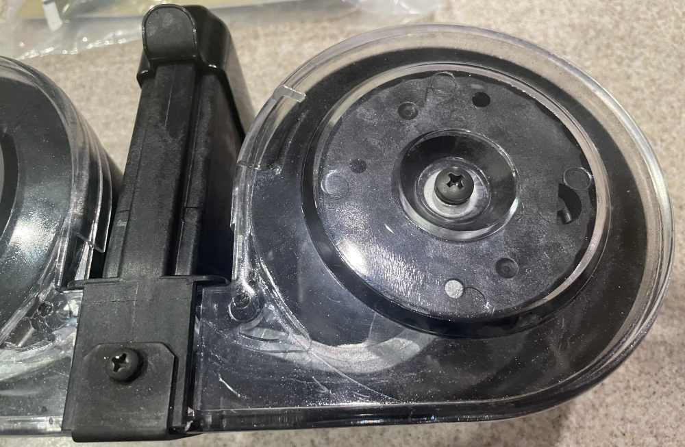 AR-15 M16 Beta C-MAG 100 Rd. 5.56 NATO Clear Cover Dual Drum Mag Graphite-img-3