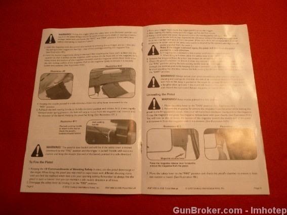 YUGO PAP M92PV 7.62X39 Owner's Manual -img-2