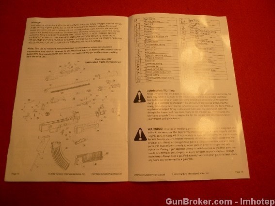 YUGO PAP M92PV 7.62X39 Owner's Manual -img-3