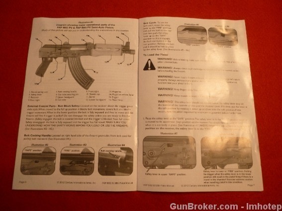 YUGO PAP M92PV 7.62X39 Owner's Manual -img-4