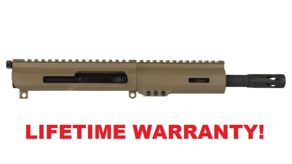 AR-15 7.5" .300 Blackout Side Charging FDE Upper Receiver with BCG-img-0