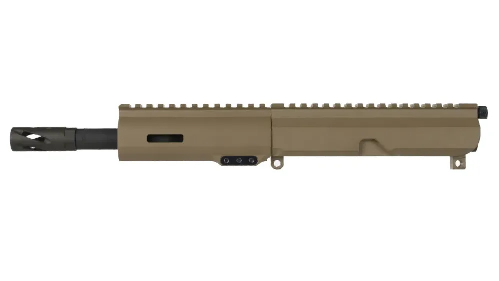 AR-15 7.5" .300 Blackout Side Charging FDE Upper Receiver with BCG-img-1