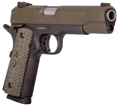 Taurus 1911 .45 ACP Single 5 8+1 Brown VZ Grip Gr-img-1