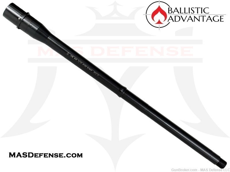 18" AR-10 .308 1X10 BA TACTICAL GOVERNMENT MID-LENGTH BARREL-img-0