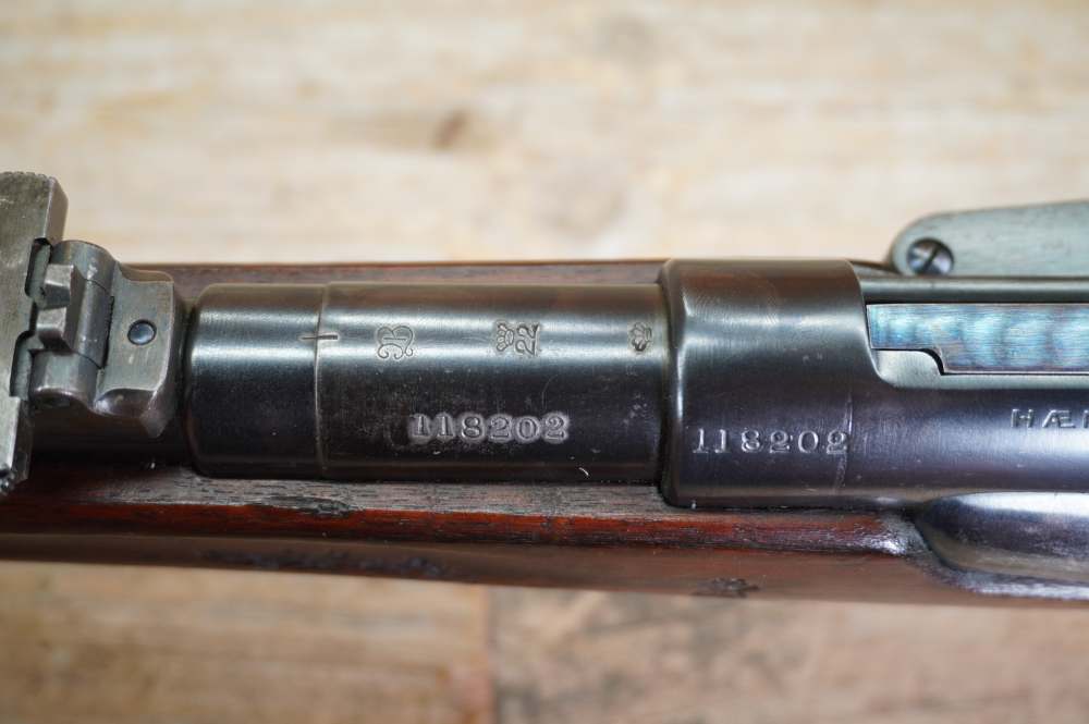 Dane 1889 Krag ALL MATCHING w/ Bayonet high condition original must see C&R-img-69