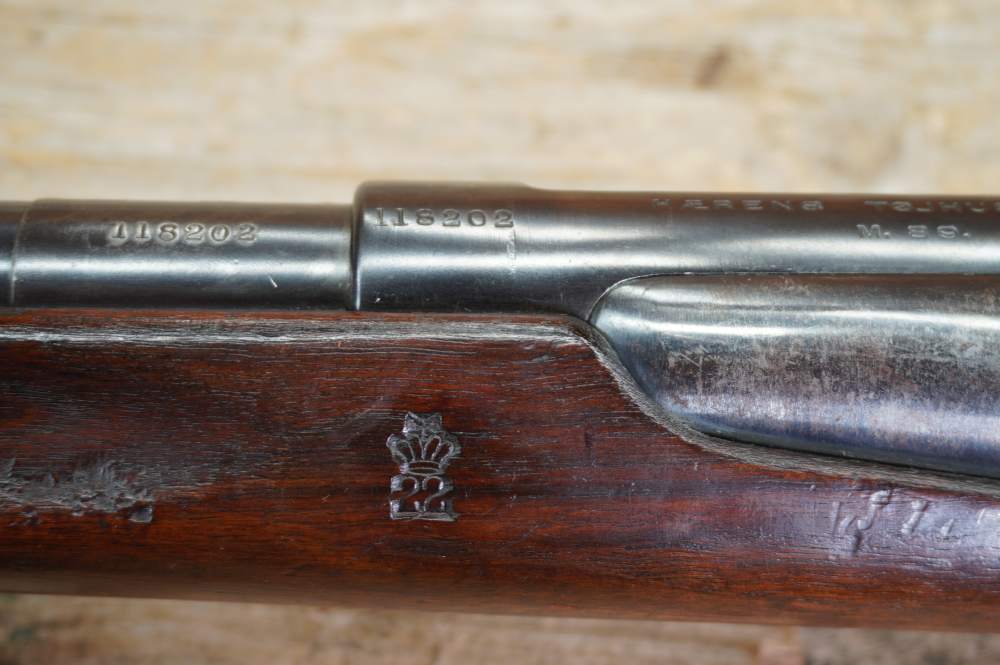 Dane 1889 Krag ALL MATCHING w/ Bayonet high condition original must see C&R-img-38