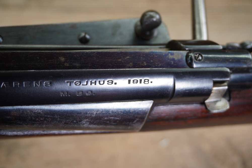 Dane 1889 Krag ALL MATCHING w/ Bayonet high condition original must see C&R-img-63