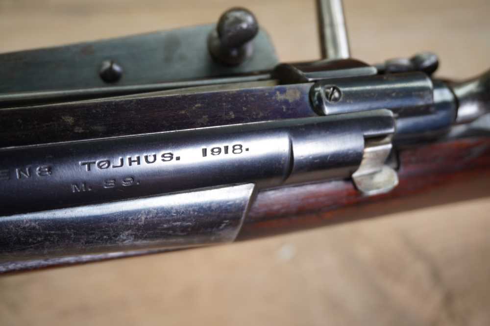 Dane 1889 Krag ALL MATCHING w/ Bayonet high condition original must see C&R-img-62