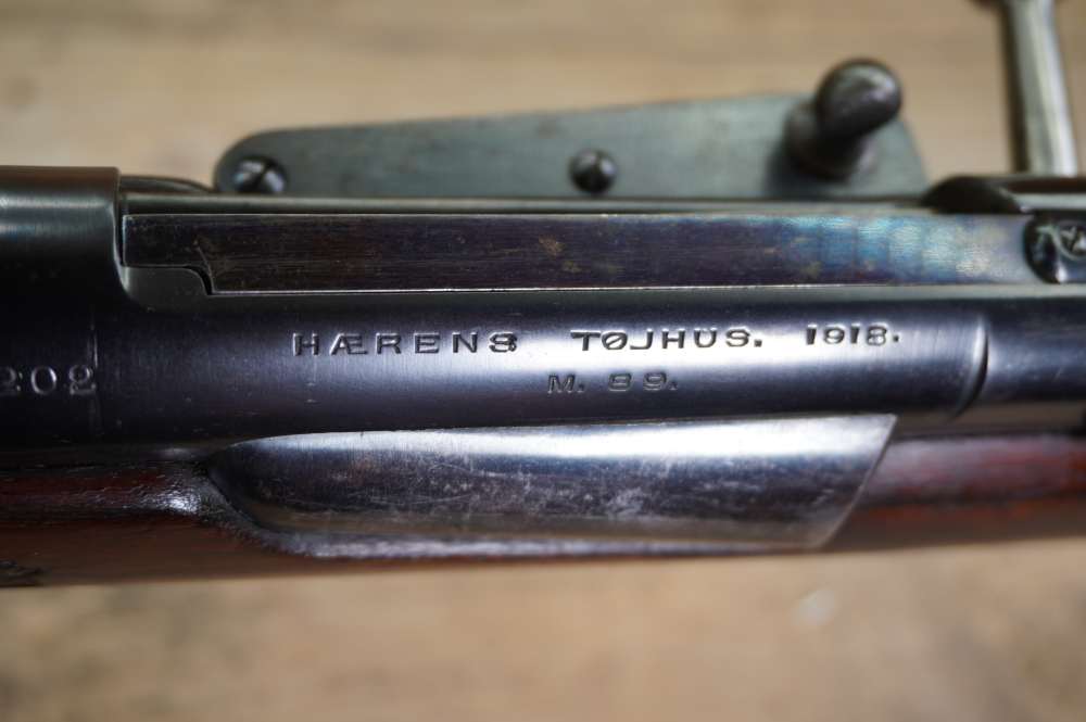Dane 1889 Krag ALL MATCHING w/ Bayonet high condition original must see C&R-img-65