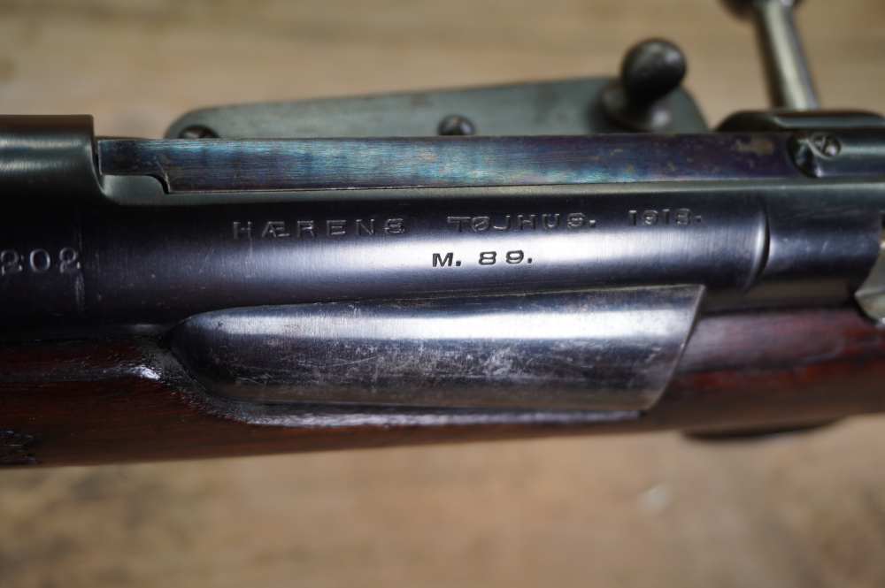 Dane 1889 Krag ALL MATCHING w/ Bayonet high condition original must see C&R-img-66