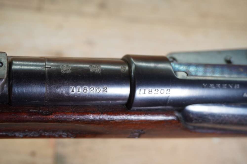 Dane 1889 Krag ALL MATCHING w/ Bayonet high condition original must see C&R-img-68