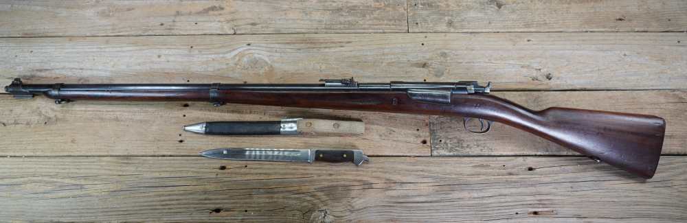 Dane 1889 Krag ALL MATCHING w/ Bayonet high condition original must see C&R-img-29