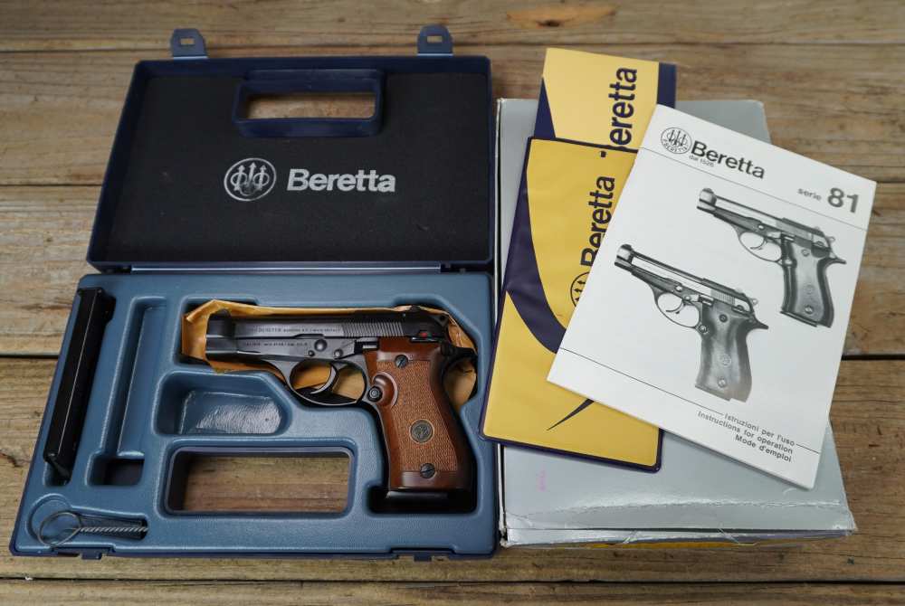 Beretta 87 BB Cheetah .22LR mfg 1987 Italy "pre warning" like new in box 22-img-0