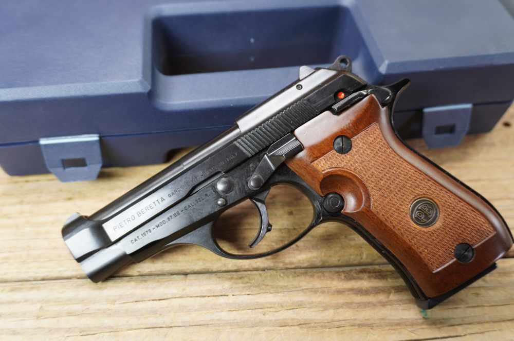 Beretta 87 BB Cheetah .22LR mfg 1987 Italy "pre warning" like new in box 22-img-6