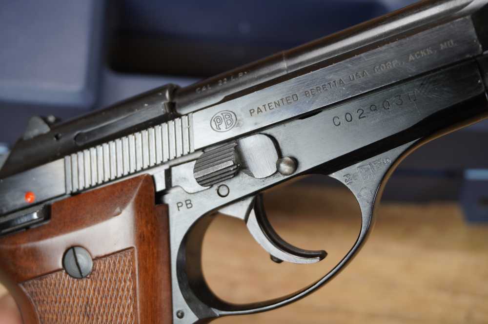 Beretta 87 BB Cheetah .22LR mfg 1987 Italy "pre warning" like new in box 22-img-23