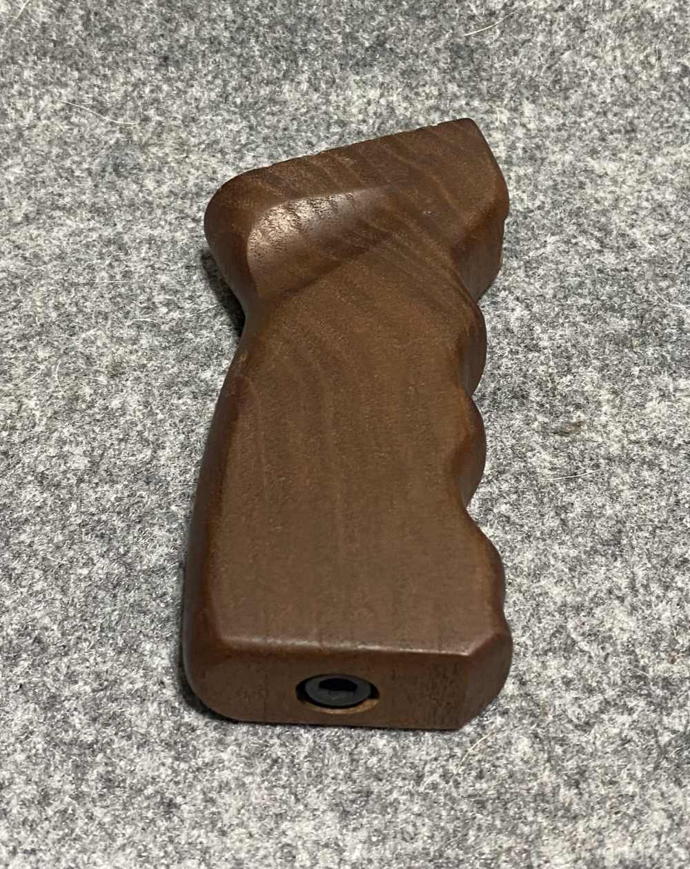 AK-47 Pistol Grip Wood with Finger Grooves and Screw-img-2