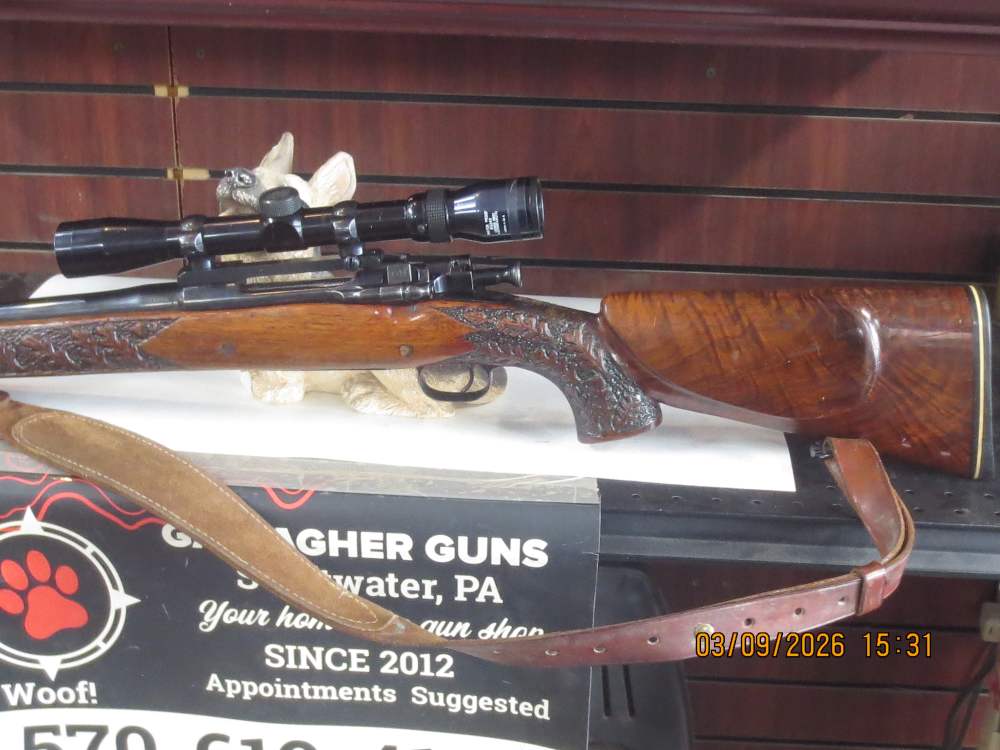 Springfield 1903 30-06 Sporterized 24" Custom Engraving- stunning! LOOK SEE-img-12