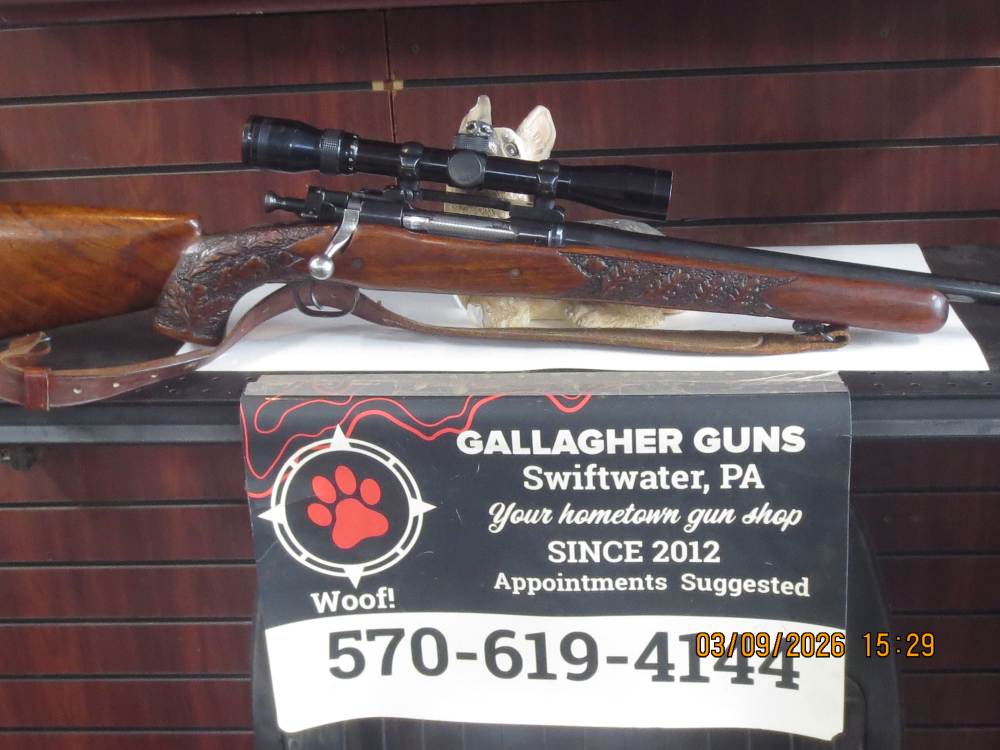 Springfield 1903 30-06 Sporterized 24" Custom Engraving- stunning! LOOK SEE-img-0