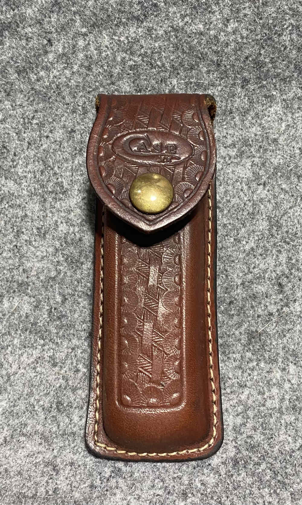 Case XX Leather Knife Belt Sheath Vintage-img-0