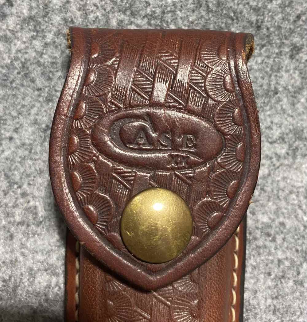 Case XX Leather Knife Belt Sheath Vintage-img-1