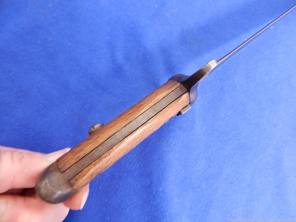 WW2 WWII Norwegian M1944 Krag Rifle Bayonet with Sheath-img-4