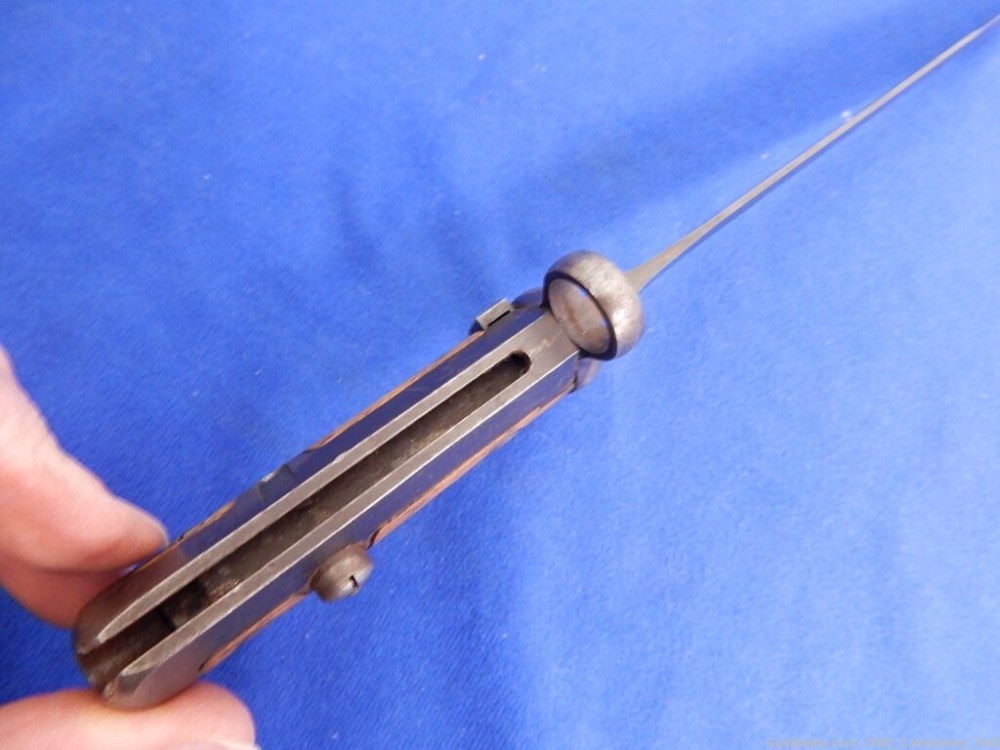 WW2 WWII Norwegian M1944 Krag Rifle Bayonet with Sheath-img-3