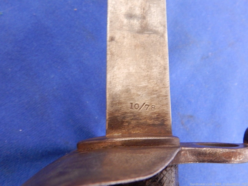 1870s British Martini Henry Naval Cutlass Bayonet-img-9
