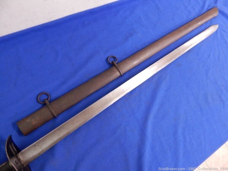 1831 Austrian Heavy Combat Sword with Scabbard-img-2