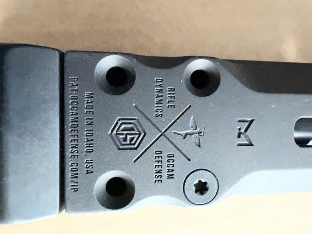 OCCAM DEFENSE PH-2 SIGHTS *WITH* RIFLE DYNAMICS QD AK RAIL AK47 AKM DRACO-img-15
