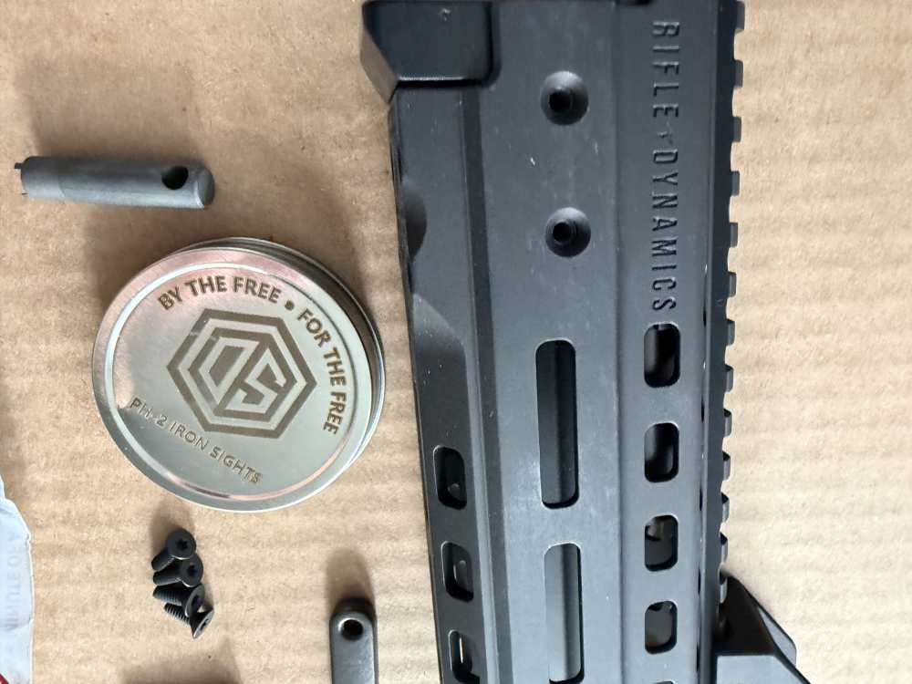 OCCAM DEFENSE PH-2 SIGHTS *WITH* RIFLE DYNAMICS QD AK RAIL AK47 AKM DRACO-img-12