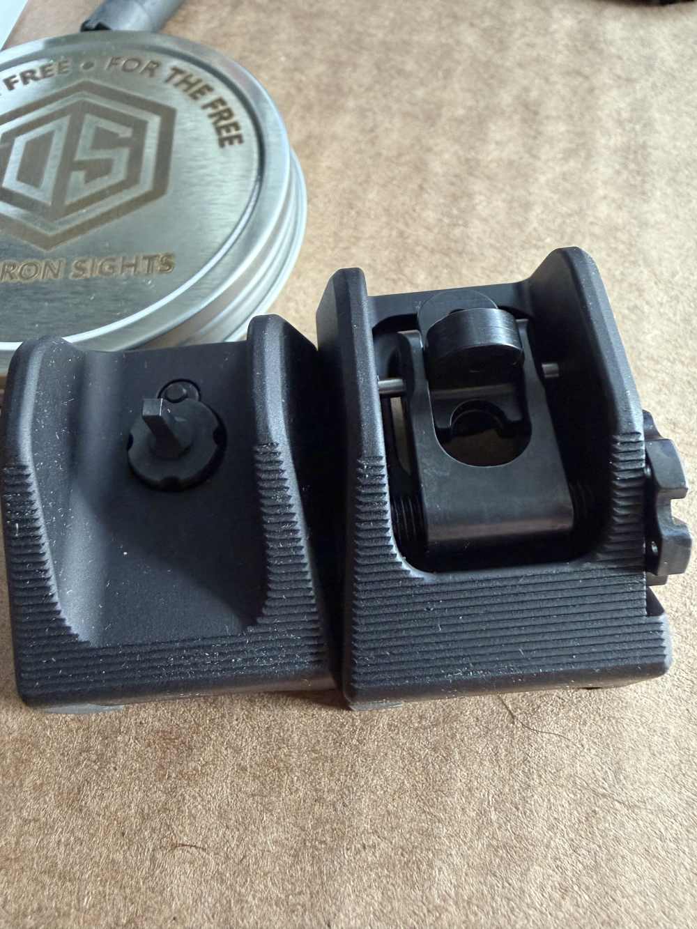 OCCAM DEFENSE PH-2 SIGHTS *WITH* RIFLE DYNAMICS QD AK RAIL AK47 AKM DRACO-img-9