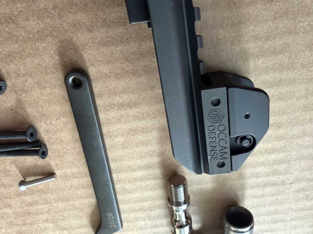 OCCAM DEFENSE PH-2 SIGHTS *WITH* RIFLE DYNAMICS QD AK RAIL AK47 AKM DRACO-img-19