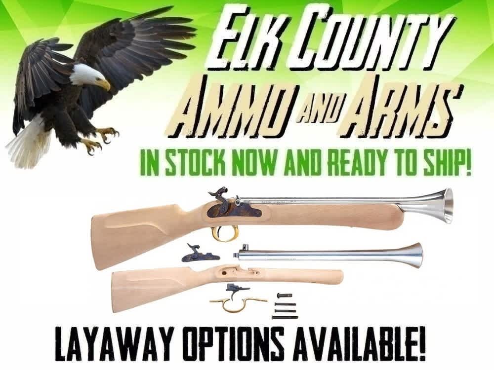 Traditions Firearms Percussion Blunderbuss Kit .54 Cal 16.75" White KR500-img-0