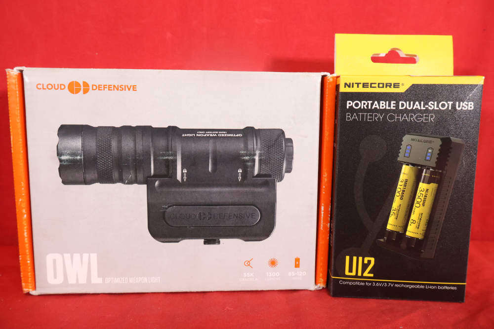 Cloud Defensive OWL Weaponlight OD Green w/ integral Pressure Pad Mount-img-2