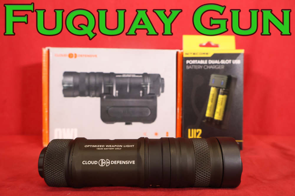 Cloud Defensive OWL Weaponlight OD Green w/ integral Pressure Pad Mount-img-0