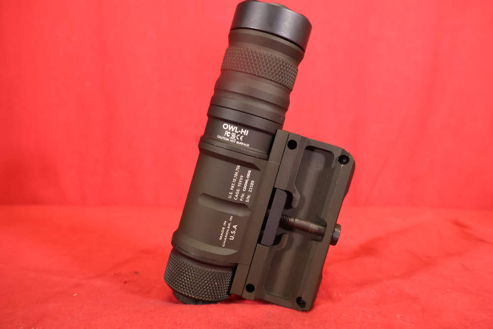 Cloud Defensive OWL Weaponlight OD Green w/ integral Pressure Pad Mount-img-6