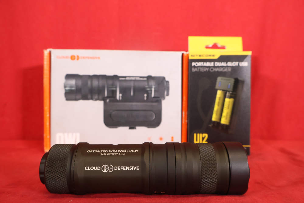 Cloud Defensive OWL Weaponlight OD Green w/ integral Pressure Pad Mount-img-1