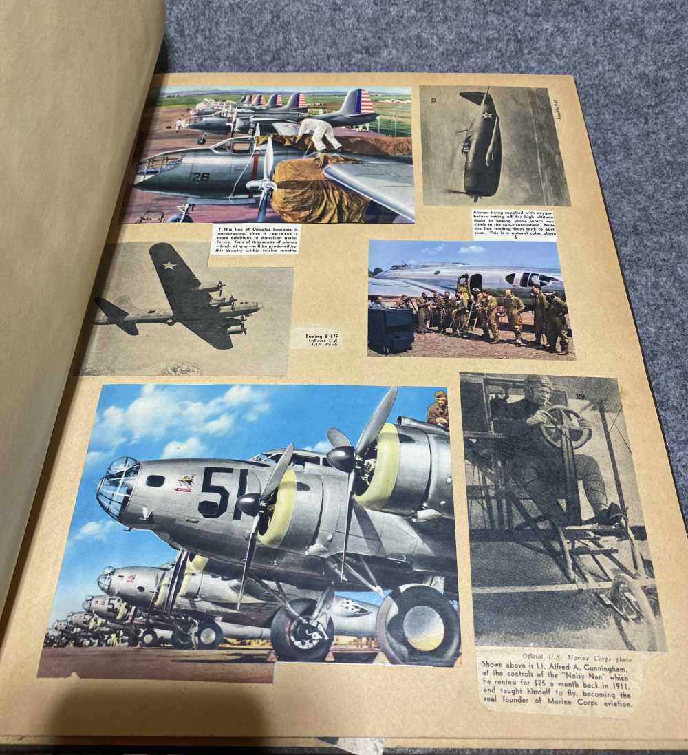 WWII Airplane Scrap Book-img-2