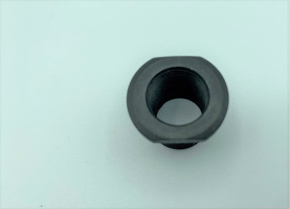 Barrel Thread Adapter to Convert 1/2x28 TPI Muzzle Thread to 5/8x24 TPI -img-4