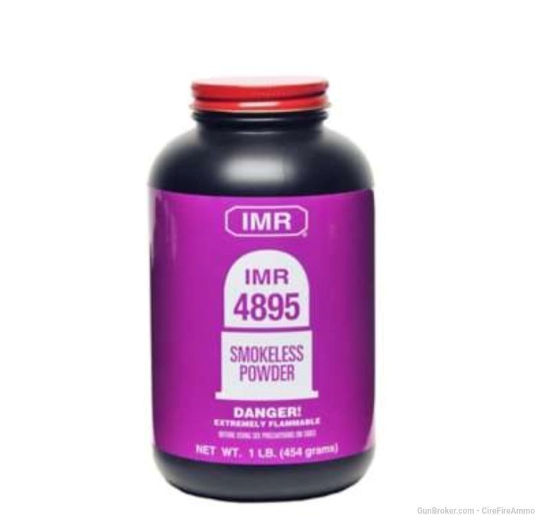 IMR 4895 Smokeless Rifle Powder 9 ounces -img-0