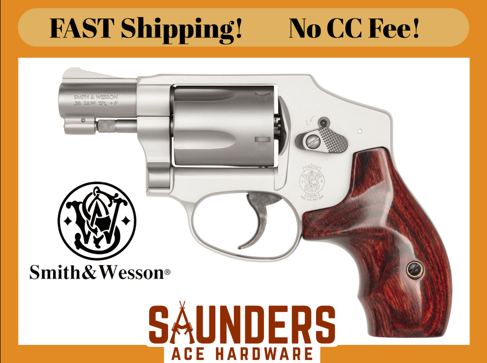 SMITH & WESSON 642 LADYSMITH Revolver Enclosed Hammer 38 Special +P 1.8"-img-0