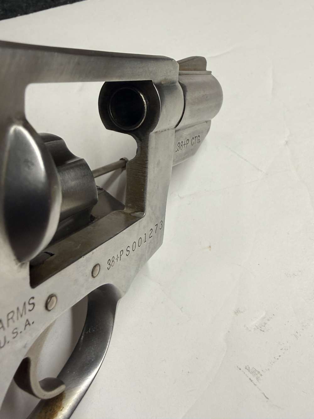 Dan Wesson "Lil' Dan" 738P .38 Spl +P Stainless - Rare, Very Good-img-10