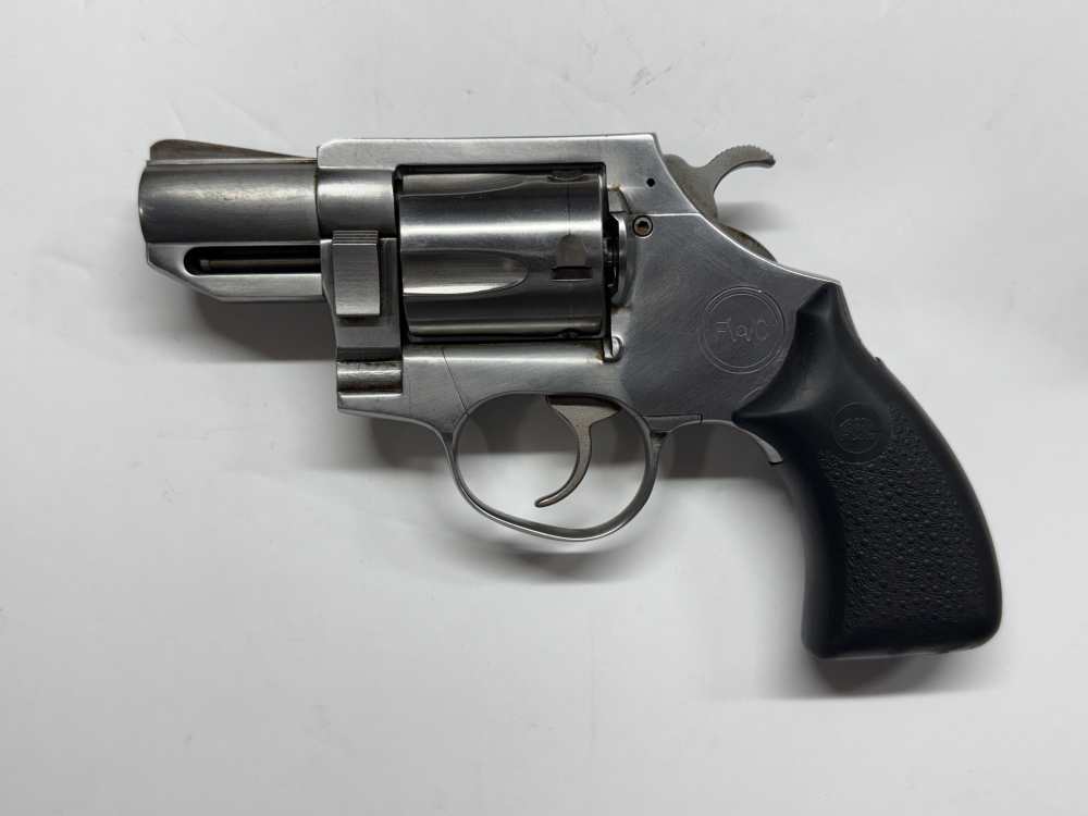 Dan Wesson "Lil' Dan" 738P .38 Spl +P Stainless - Rare, Very Good-img-0