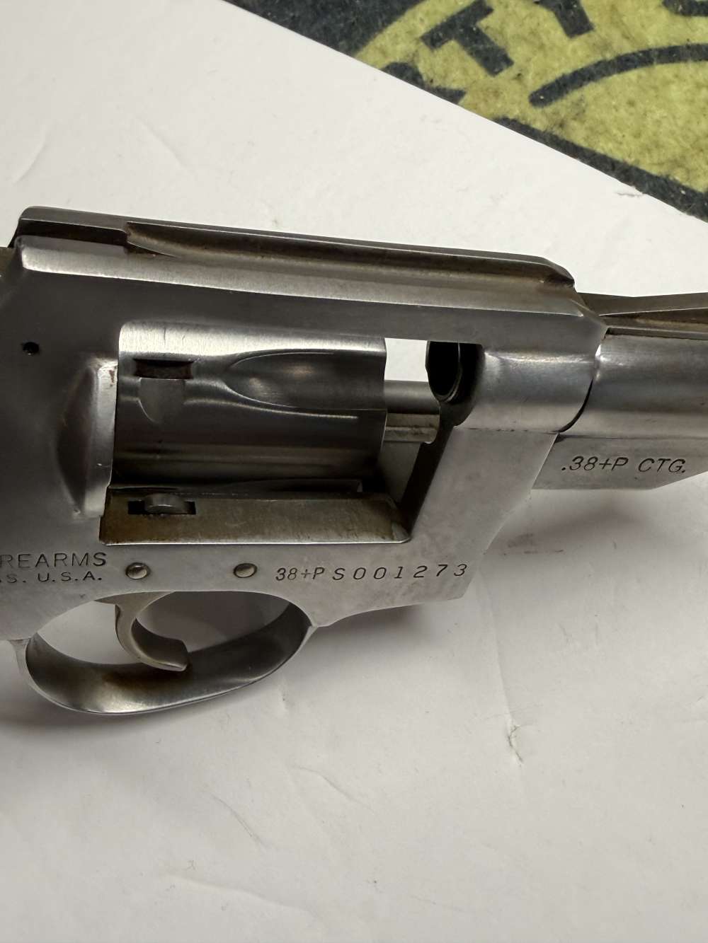 Dan Wesson "Lil' Dan" 738P .38 Spl +P Stainless - Rare, Very Good-img-11