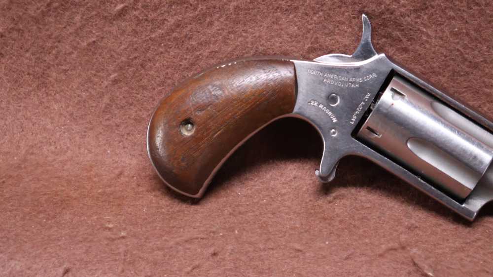 North American Arms Mini-Revolver 22 Mag 5 Shot SA Spur Trigger 1.675" BRL-img-1