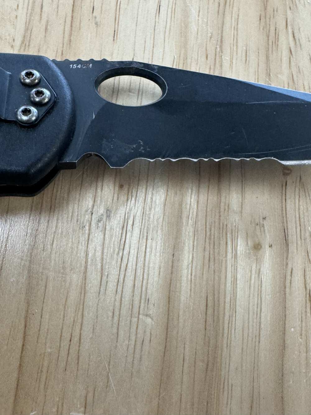 Benchmade Ascent II  154CM folding knife -img-11