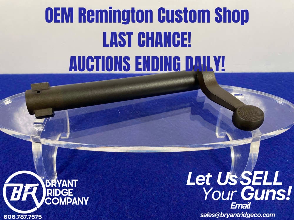 *LEFT HAND, SHORT-ACTION, BLACK* Remington .223 Bolt Custom Shop Inventory-img-0