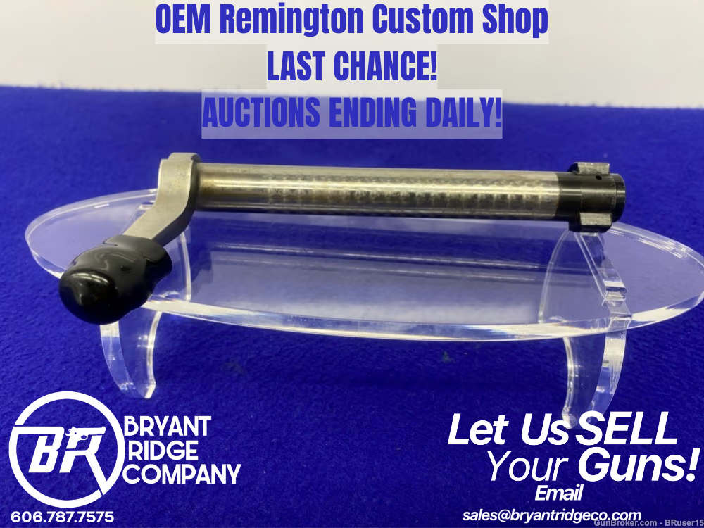 *RH, LONG-ACTION, STAINLESS, JEWELED* -CUSTOM SHOP- Remington .308 Bolt-img-0